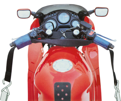 Canyon Dancer Wide Bar Blue/Black Motorcycle Transport Bar-Harness (39205)
