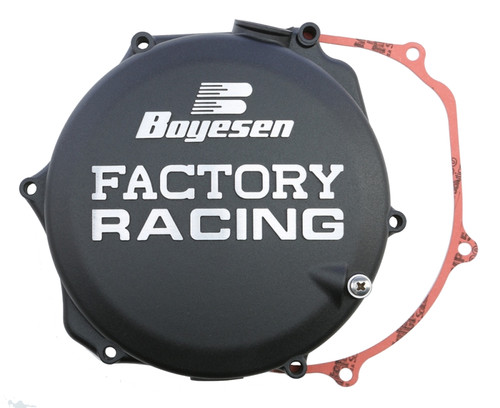 Boyesen Black Factory Clutch Cover (CC-26AB)