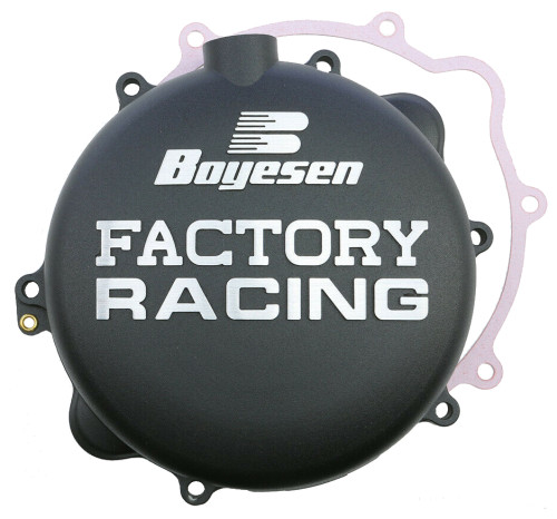 Boyesen Factory Black Clutch Cover (CC-42B)