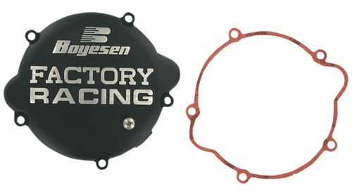 Boyesen Factory Clutch Cover - Black - TC85 / 85 SX / 105 SX (CC-46B)