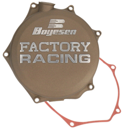Boyesen Factory Clutch Cover - Magnesium - Suzuki RM-Z 250 2007-2024 (CC-27AM)