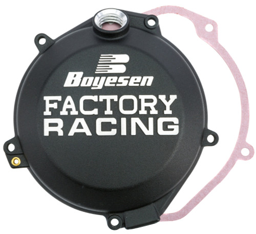 Boyesen Factory Clutch Cover | Black (CC-44CB)