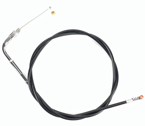 Barnett Black Vinyl Throttle Push/Idle Cable Stock +6" (101304000706)