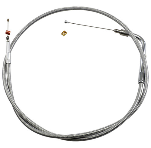 Barnett Stainless Steel Throttle Push/Idle Cable Stock +3" (102304001203)