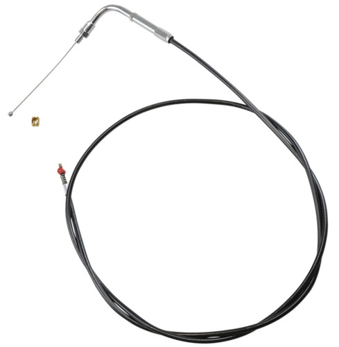 Barnett Black Vinyl Throttle Push/Idle Cable Stock +6" (101304000806)