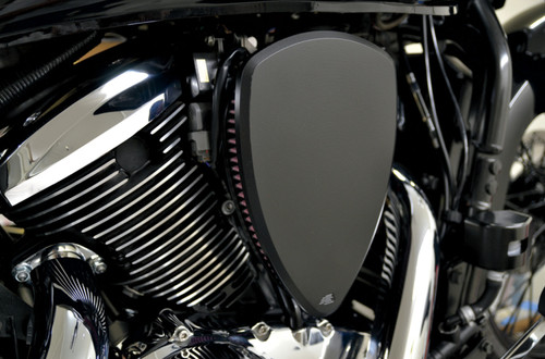 Baron Big Air Kit Replacement Smooth Black Cover (BA-2800-00B)