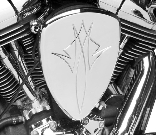 Baron Chrome Pinstripe Big Air Cleaner Kit '06-17 Kawasaki VN900 (BA-2074-13)