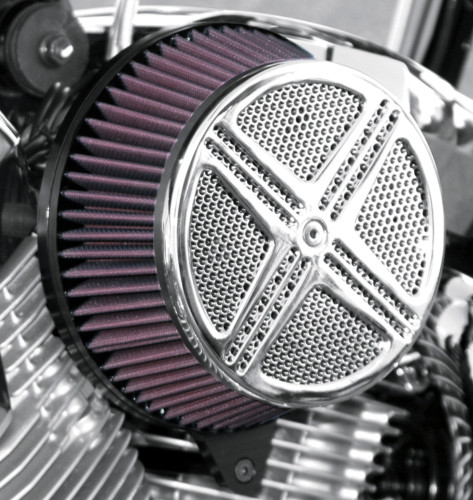Baron XXX Chrome Big Air Filter Intake Kit (BA-2381-00)