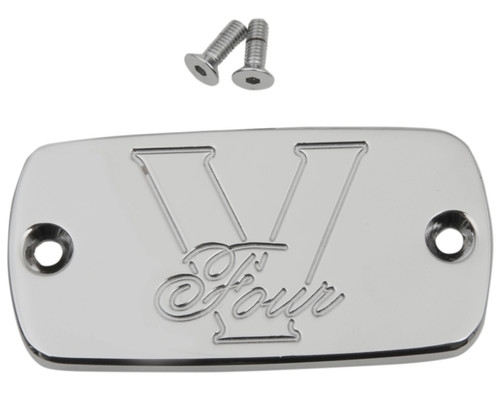 Baron Master Cylinder Chrome V4 Art Deco Cover (BA-7606-04)