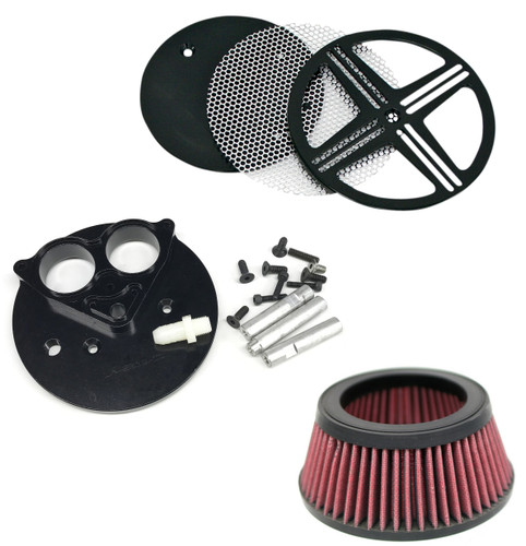 Baron XXX Big Air Black Air Filter Intake Kit (BA-2313-00B)