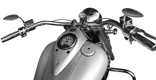 Baron Big Johnson 1 1/4" Chrome Handlelbars (BA-7300-02)