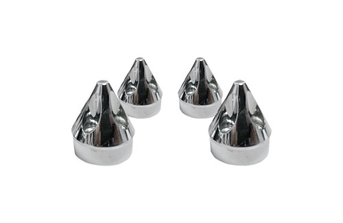 Avon Head Bolt Covers 4-pk Chrome Spike (HBC-303-CH-SPK)