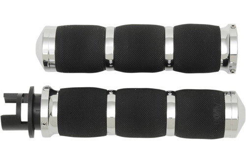 Avon Air Cushioned Chrome Grips (MT-IN-AIR-90-CH)