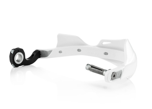 Acerbis Rally Pro White Handguards w/Mount Kit (2142000002)