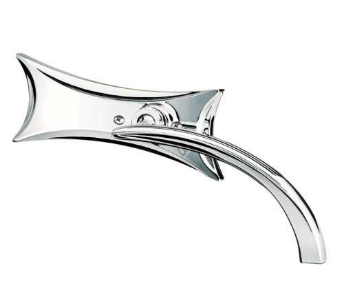 Arlen Ness Micro Mirror Four Point Chrome Right (13-417)