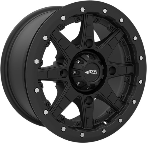 AMS Roll'n 106 Cast Front/Rear Aluminum Wheel 14X7 4/137 5+2 (4753-046AS)