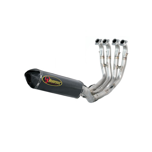 Akrapovic Hex Carbon Muffler/4-2-1 Stainless Racing Exhaust System (S-B10R1-RC)