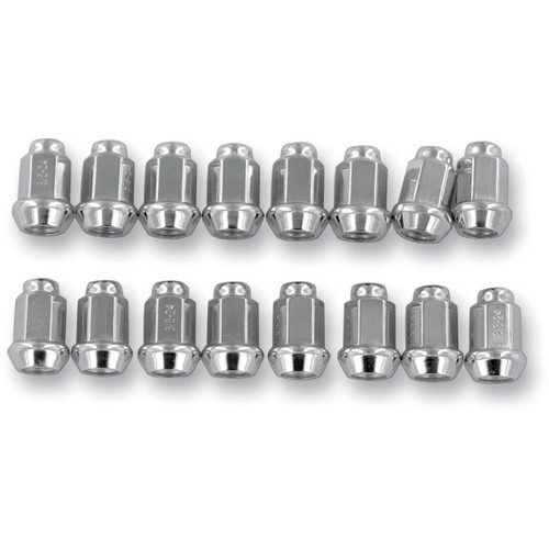 ITP Chrome Wheel Lug Nuts 3/8"-24 Tapered (ALUG13BX)