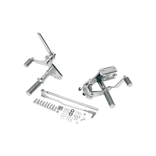 Drag Specialties Chrome Forward Foot Controls (1622-0140)