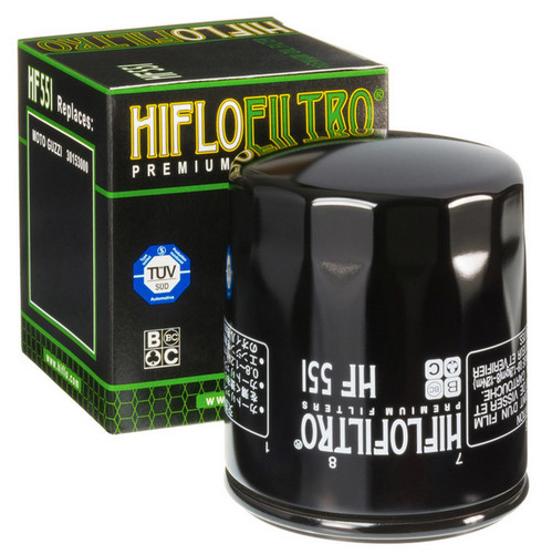 HiFlo Black Spin-On Oil Filter (HF551)