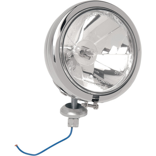 Drag Specialties 4-1/2" Diamond-Style Chrome Spotlight Clear (2001-0101)