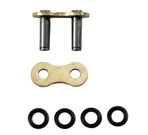 JT 520 X1R Expert Series Chain Rivet-Style Gold Master Link (JTC520X1RGBRL)