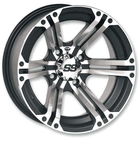 ITP SS212 Aluminum 14x8 Black Aluminum Wheel/Rim (1428376404B)