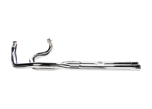 Cobra Speedster Long Chrome Exhaust System w/O2 Sensor Bungs (3925)