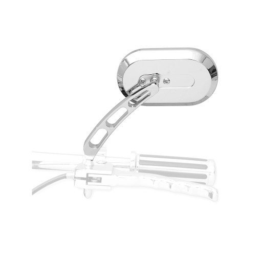 Drag Specialties Large Oval Mirror Left/Chrome (1901-6232)