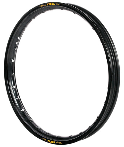 Excel Takasago Front Black MX Rim 17 x 1.40 - 28 Holes (EBK406)