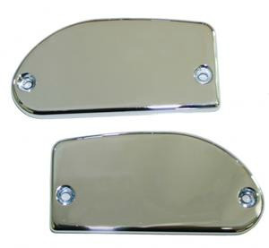 Baron Master Cylinder Covers Smooth Chrome (BA-7686-00)