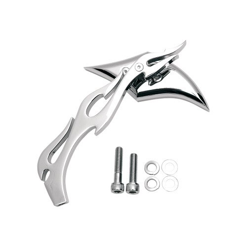 Drag Specialties Gothic Mirror Left/Chrome (0640-0035)