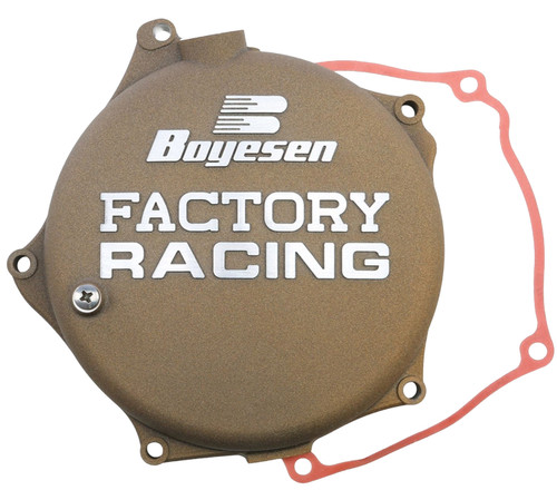 Boyesen Factory Clutch Cover | Magnesium | '04-08 KX250F/'04-06 RM-Z 250 (CC-17M)