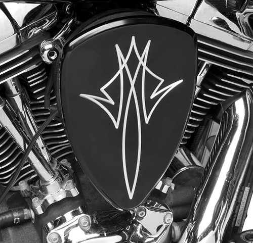 Baron Black Pinstripe Big Air Kit Kawasaki Vulcan 900 2006-2017 (BA-2074-13B)