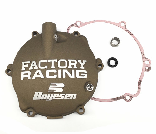 Boyesen Factory Clutch Cover | Magnesium | 1994-2004 Yamaha YZ125 (CC-31M)