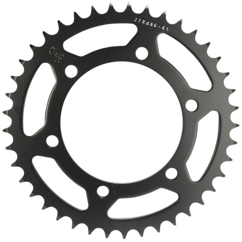 JT Steel Rear Sprocket | 41 Tooth | 520 | Black (JTR486.41)