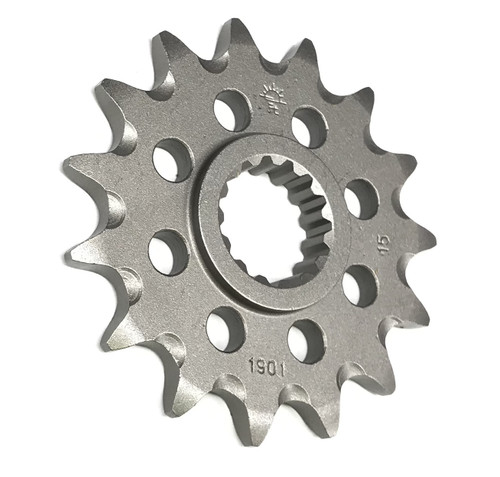 JT Front Sprocket | 15 Tooth | 520 | Self Cleaning | Lightweight (JTF1901.15SC)