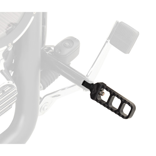 Joker Machine Billet Serrated Black Aluminum Footpegs (08-61-1B)