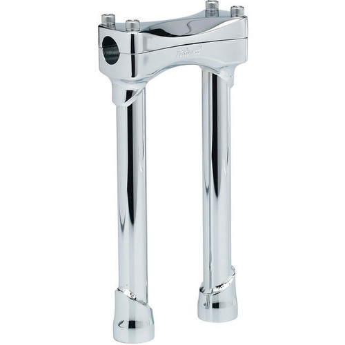 Biltwell Murdock Handlebar Risers Chrome 10" (6403-105-10)