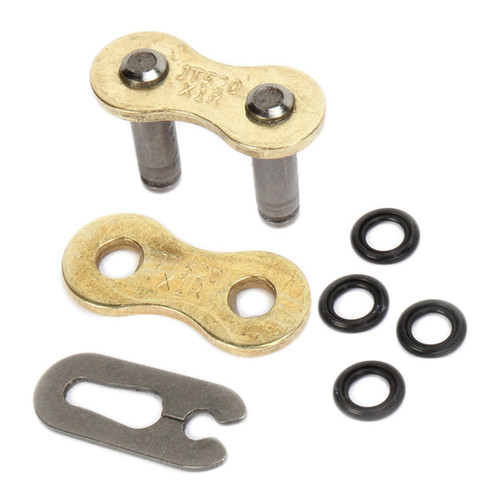 JT 520 X1R Expert Series Chain Clip-Style Gold Master Link (JTC520X1RGBSL)