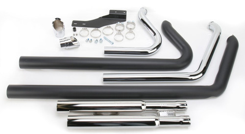 Cobra Speedster Slash-Down Black Exhaust System (6852B)