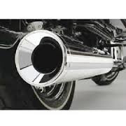 Cobra Power-Flo Slip-On Chrome 4.5" Mufflers (6215)