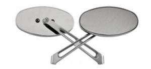 HardDrive Alloy Mirror Oval Smooth Right (60-0036SSR)