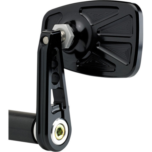 Joker Machine Bar End Mirror Cafe/D Black (09-314-DB)
