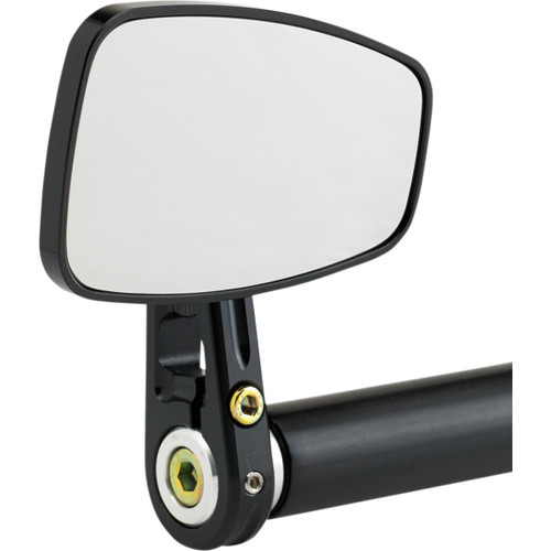 Joker Machine Bar End Mirror Cafe/D Black (09-314-DB)