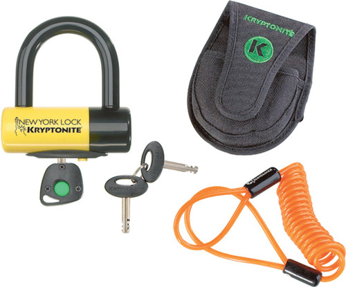 Kryptonite New York Liberty Disc Lock for Motorcycle/Bicycle (998457)