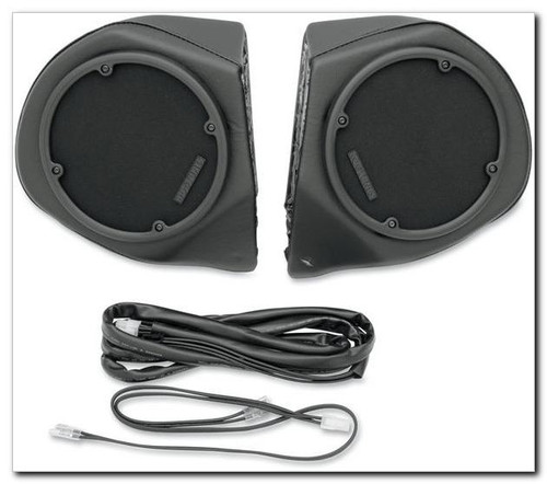 Hogtunes Black Rear Speaker Pods (RR SPKR POD)