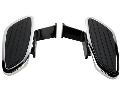 Cobra Swept Front Chrome Floorboards (06-4134)