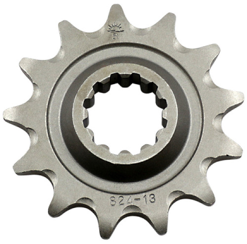 JT Front Sprocket | 13 Tooth | 520 | Self Cleaning | Steel (JTF824.13SC)