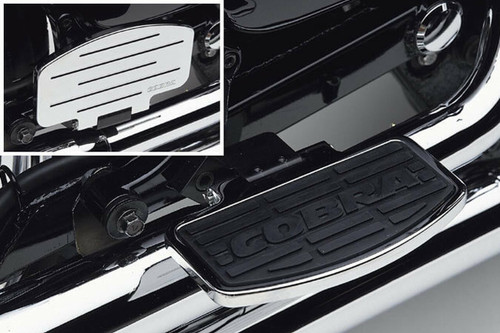 Cobra Classic Chrome Rear Passenger Floorboard Kit (06-3618)
